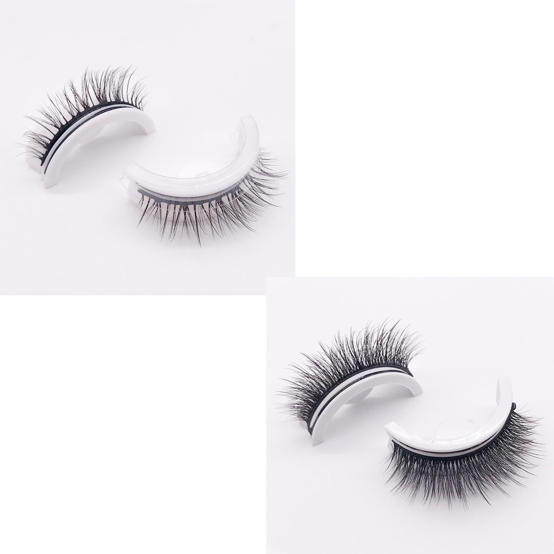 Reusable 3D Mink Lashes Natural False Eyelashes Self Adhesive Fake Glue Free Makeup Eyelash Extension Silk Reusable 3D Mink Lashes Natural False Eyelashes Self Adhesive Fake Glue Free Makeup Eyelash Extension Silk
